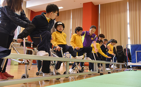 Fitness Exercise Sport Demonstration (Hong Kong Christian Service Pui Oi School )