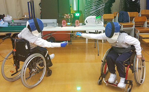 Outreach Coaching Programme - Wheelchair Fencing (Hong Kong Christian Service Pui Oi School ) 